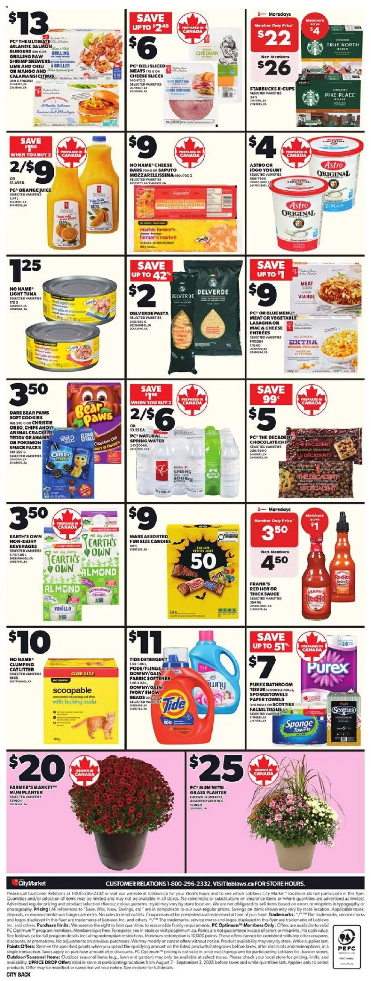Loblaws flyer valid from Aug 28, 2025 - page number 4