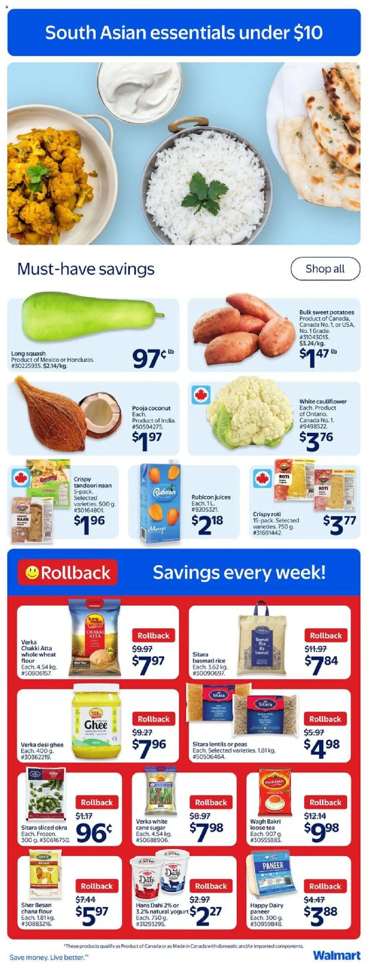 Walmart flyer valid from Aug 28, 2025 - page number 4