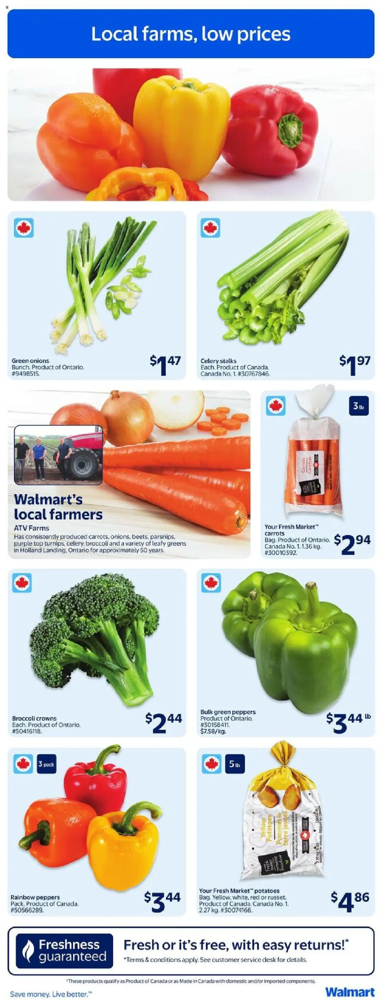 Walmart flyer valid from Aug 28, 2025 - page number 5