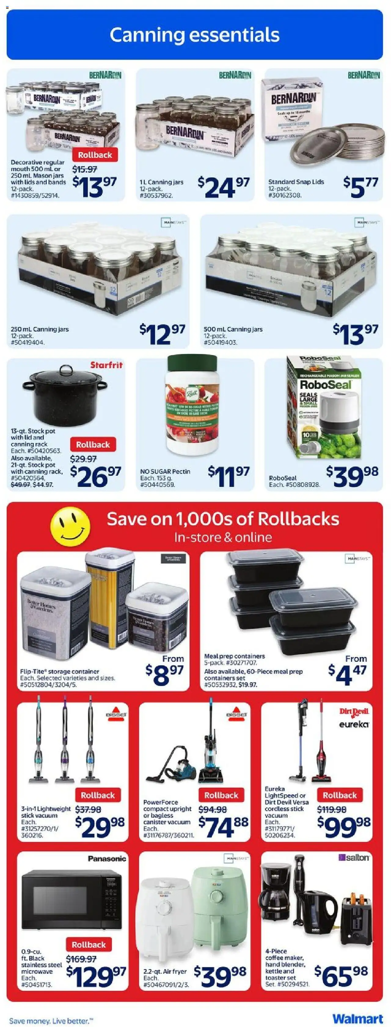 Walmart flyer valid from Aug 28, 2025 - page number 12