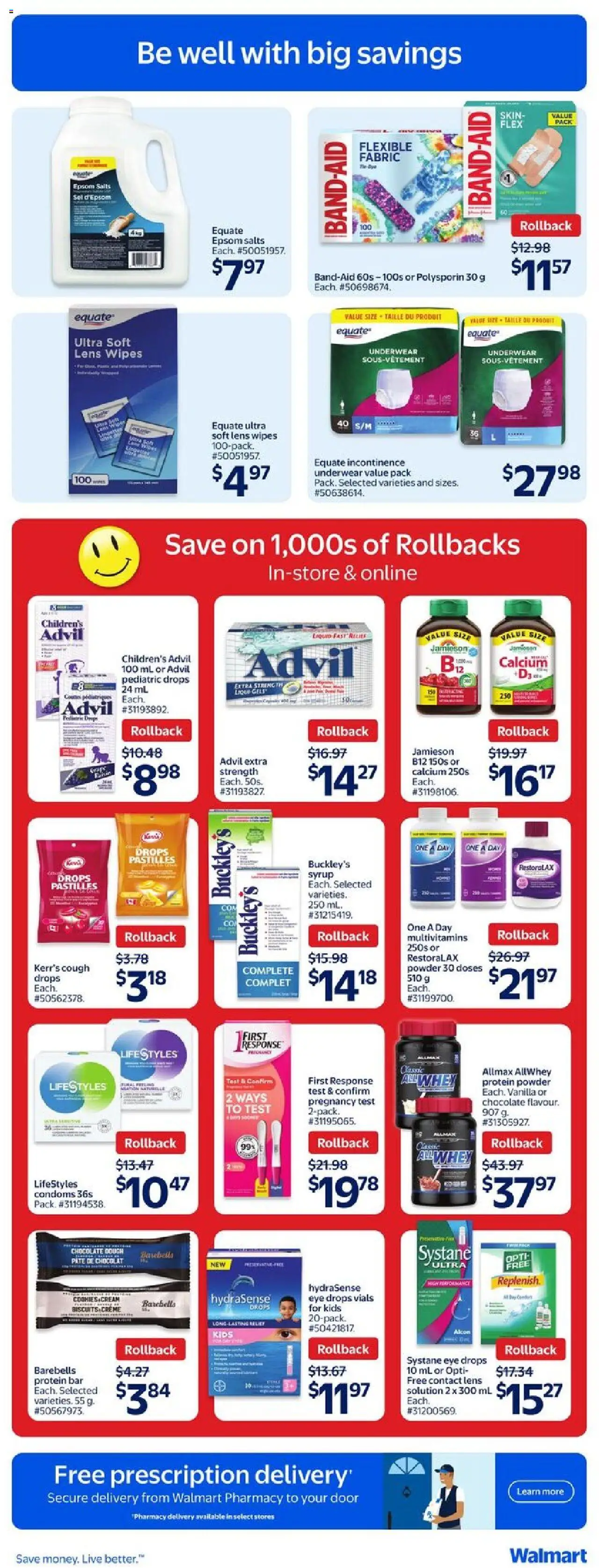 Walmart flyer valid from Aug 28, 2025 - page number 11