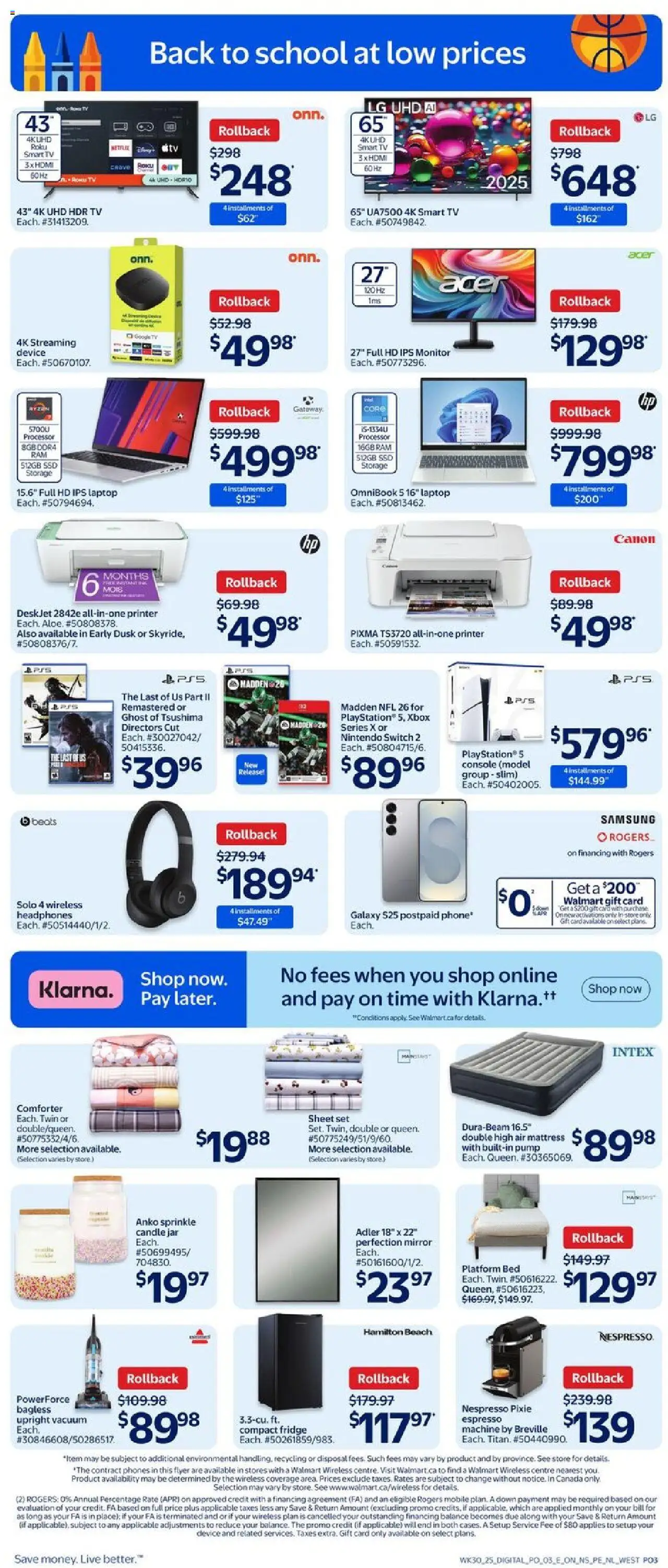Walmart flyer valid from Aug 21, 2025 - page number 12