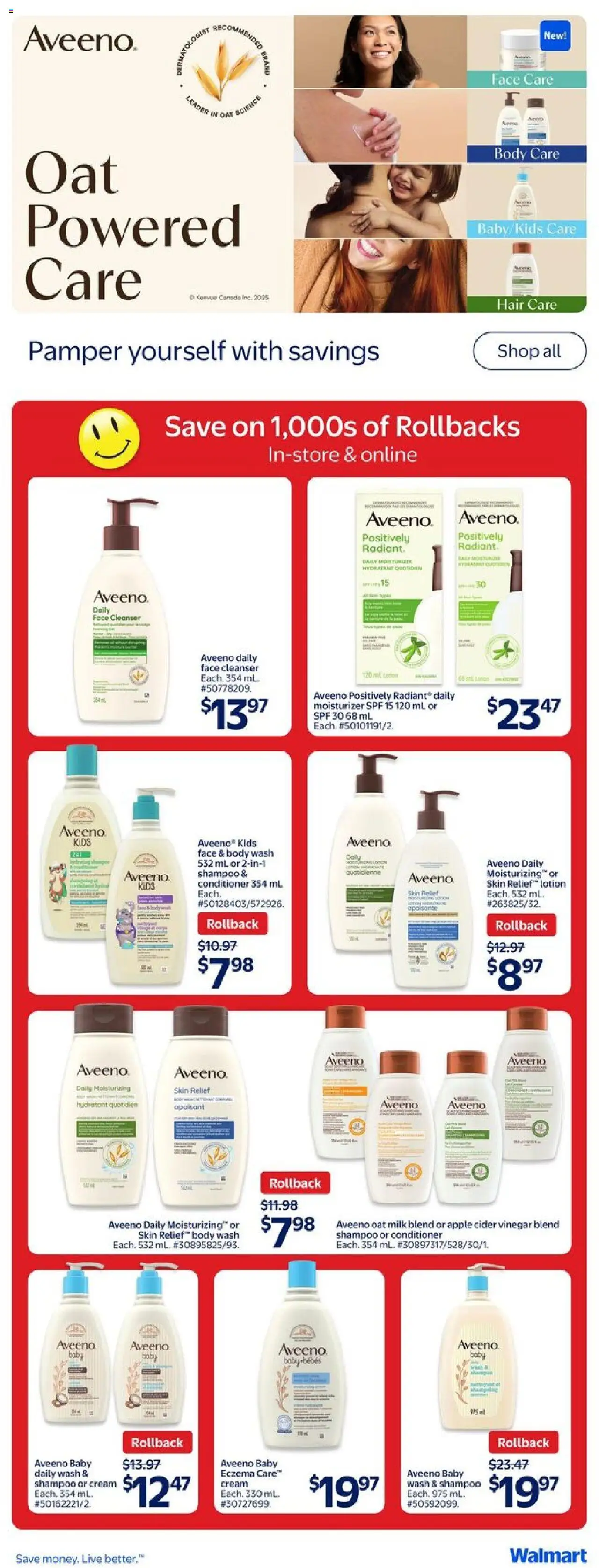 Walmart flyer valid from Aug 21, 2025 - page number 15