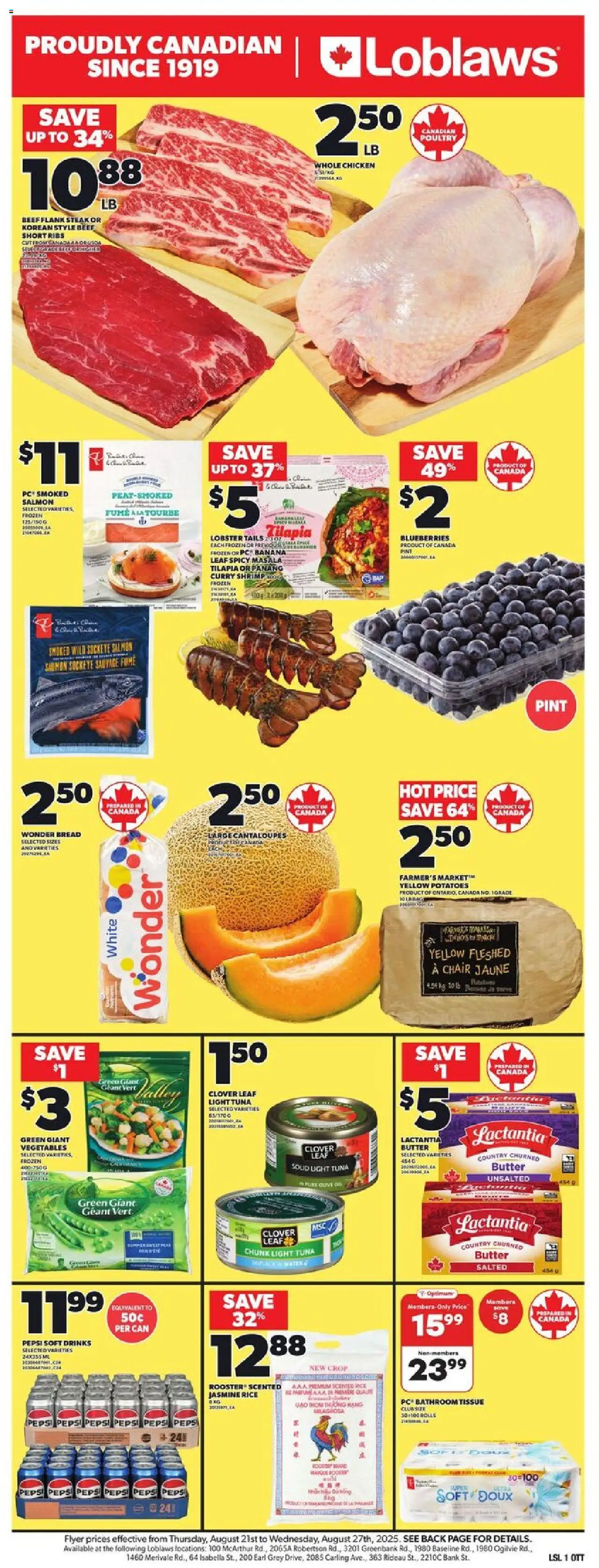 Loblaws flyer valid from Aug 21, 2025 - page number 5
