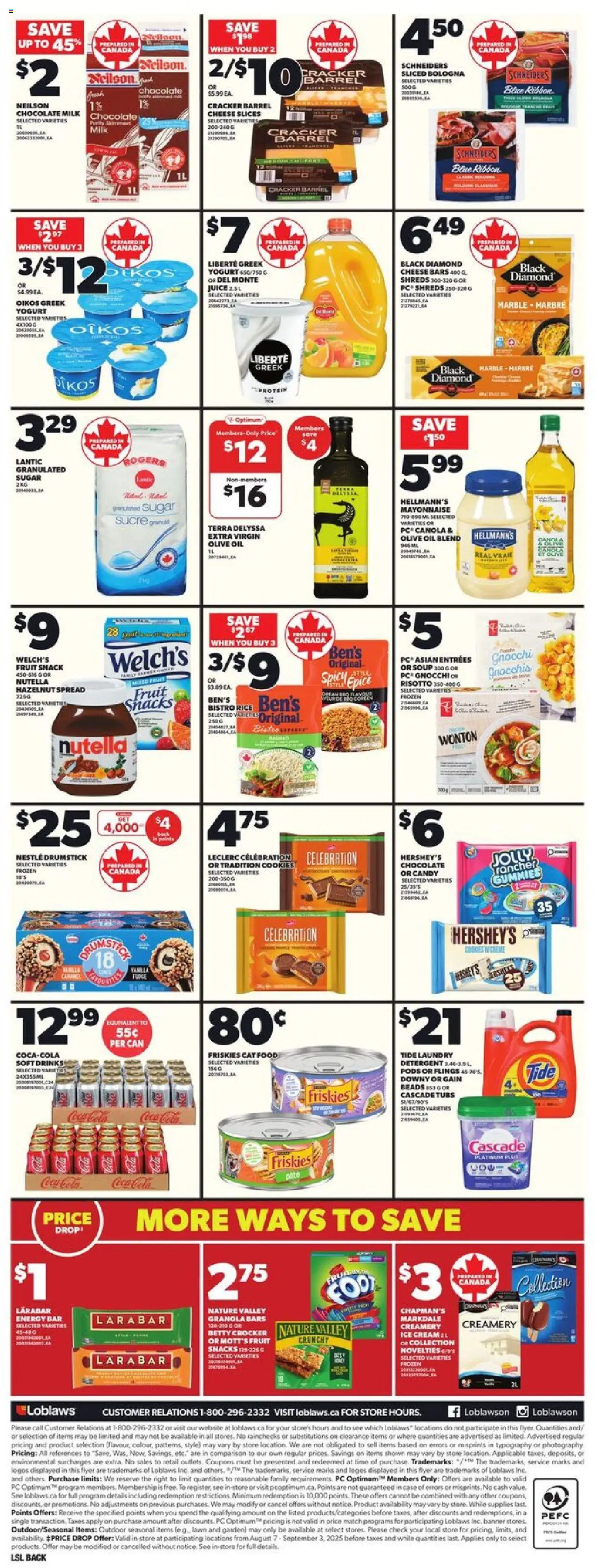 Loblaws flyer valid from Aug 21, 2025 - page number 6