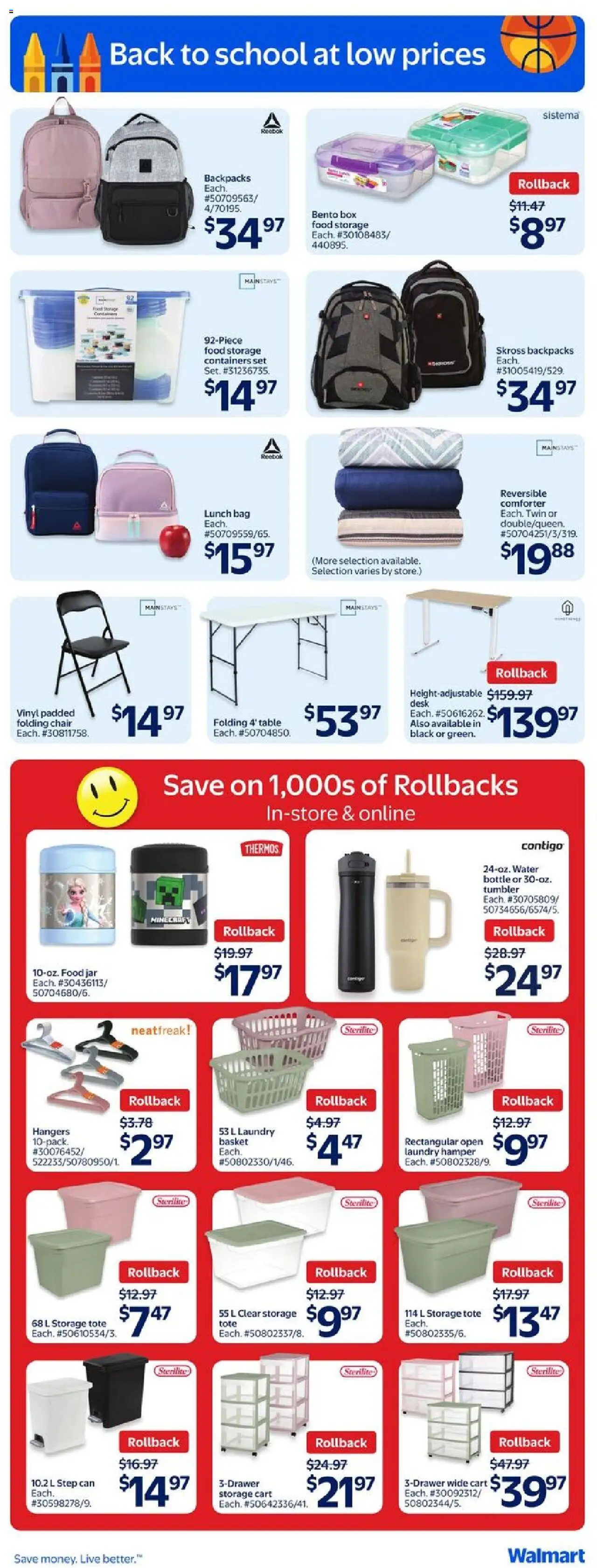 Walmart flyer valid from Aug 28, 2025 - page number 5