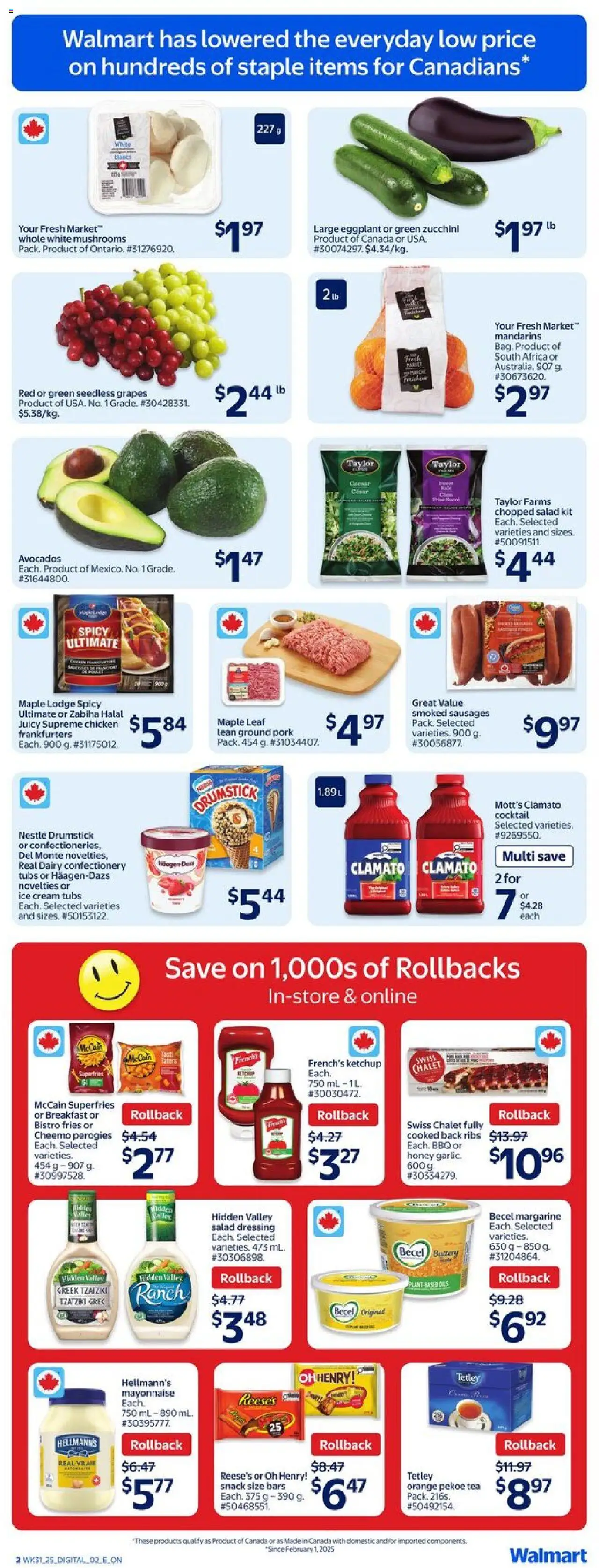 Walmart flyer valid from Aug 28, 2025 - page number 9
