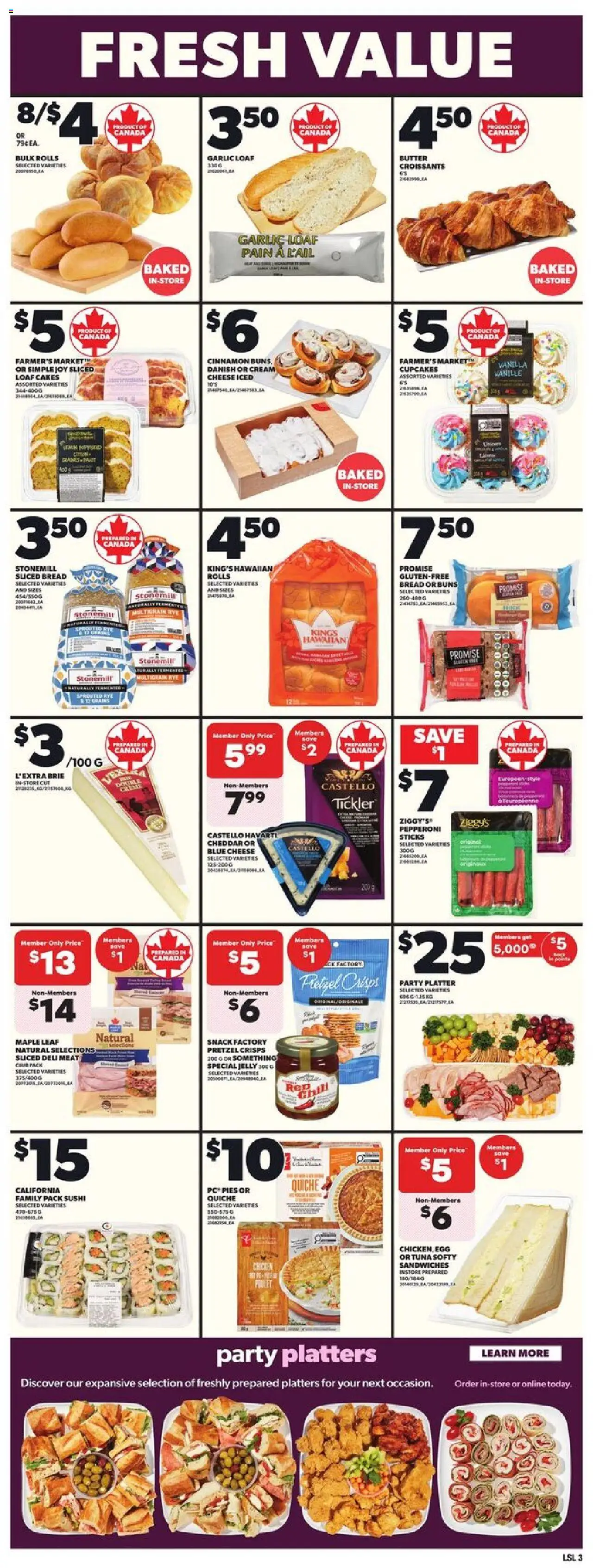 Loblaws flyer valid from Aug 28, 2025 - page number 6