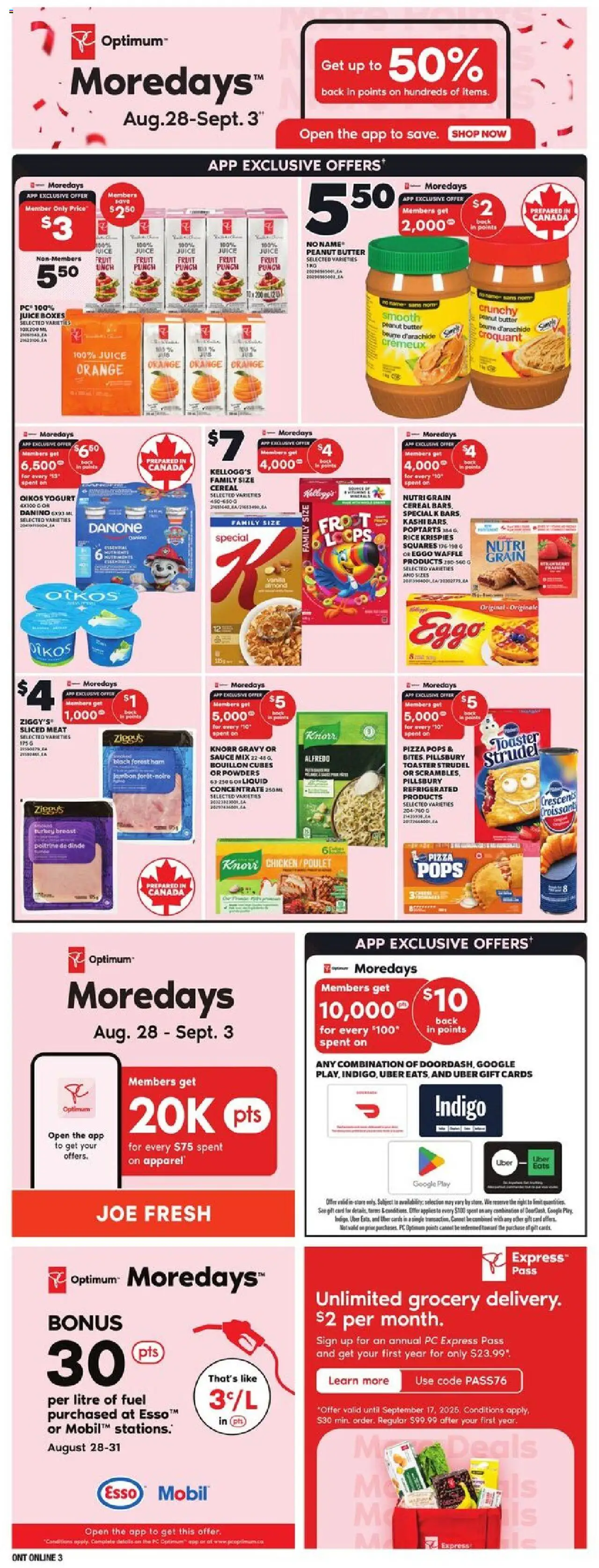 Loblaws flyer valid from Aug 28, 2025 - page number 9