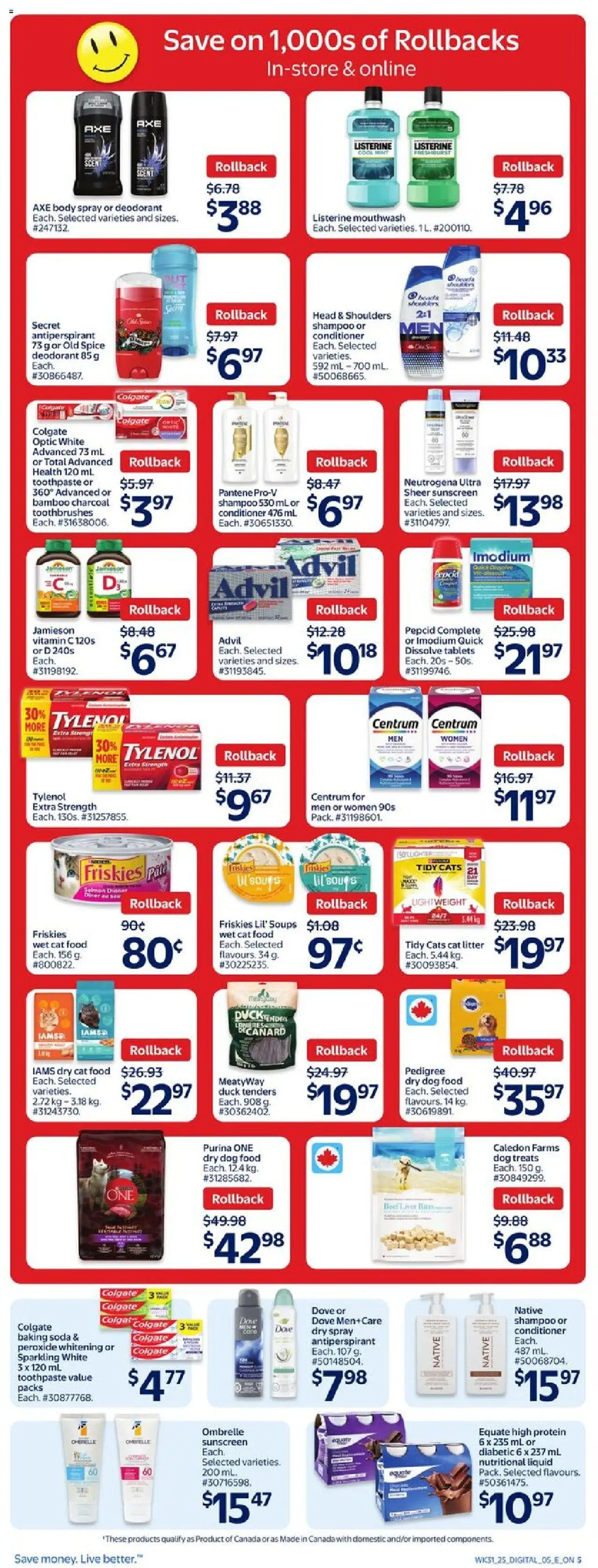 Walmart flyer valid from Aug 28, 2025 - page number 12