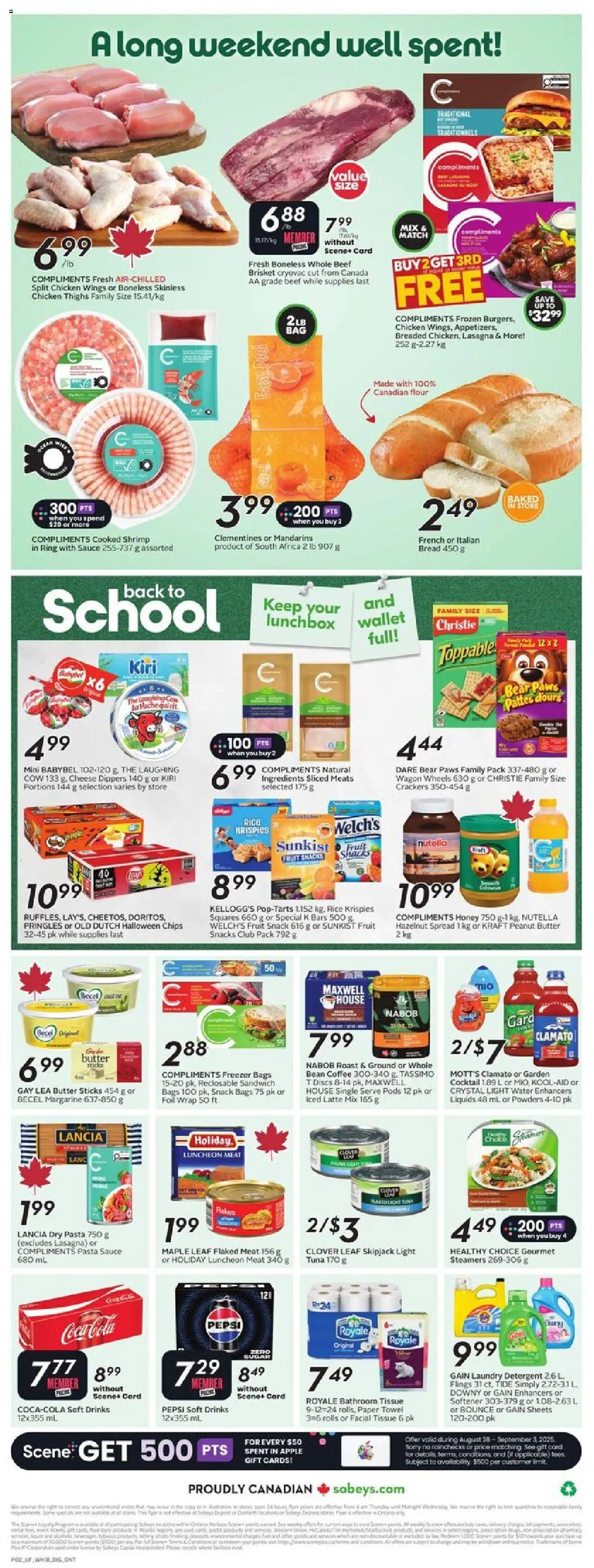 Sobeys flyer valid from Aug 28, 2025 - page number 4