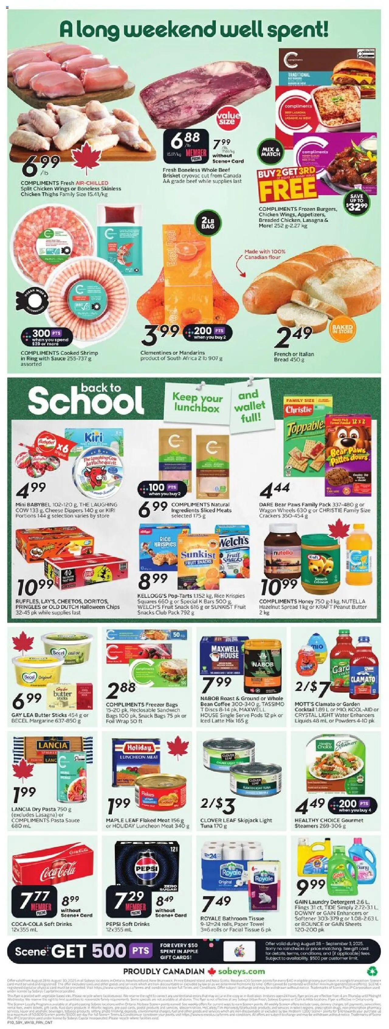 Sobeys flyer valid from Aug 28, 2025 - page number 4