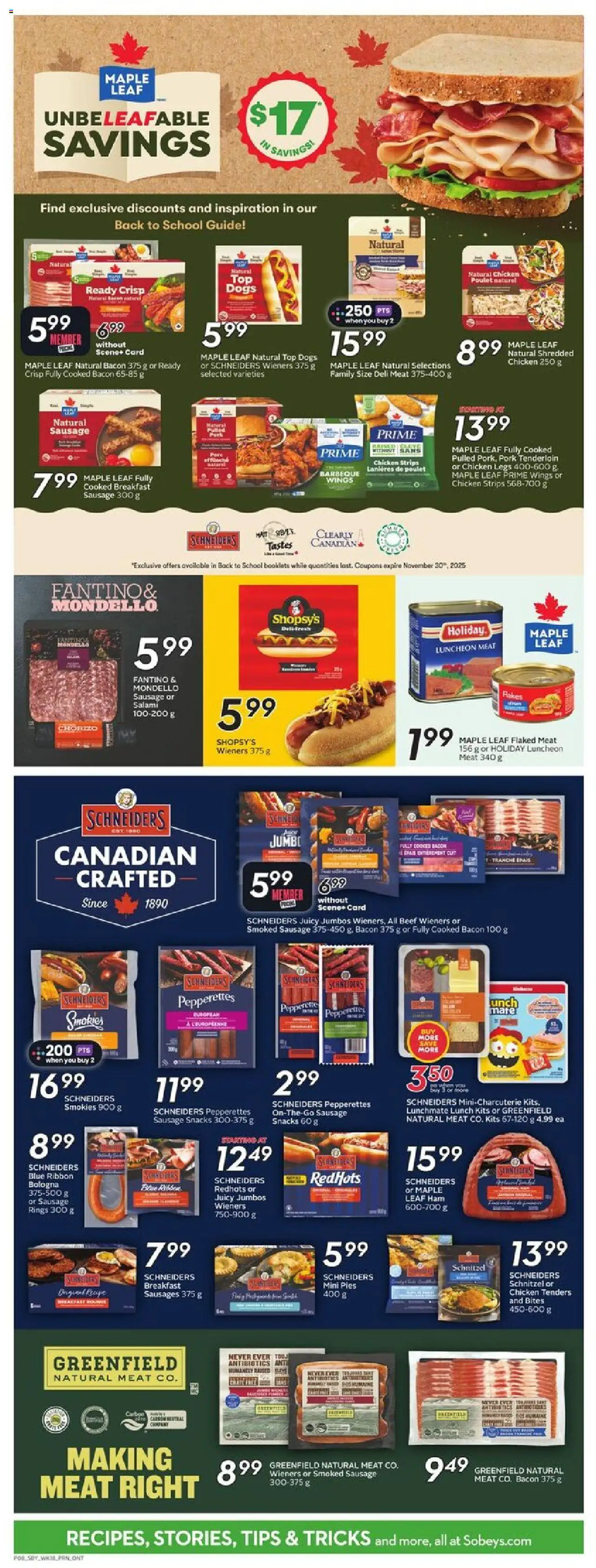 Sobeys flyer valid from Aug 28, 2025 - page number 11
