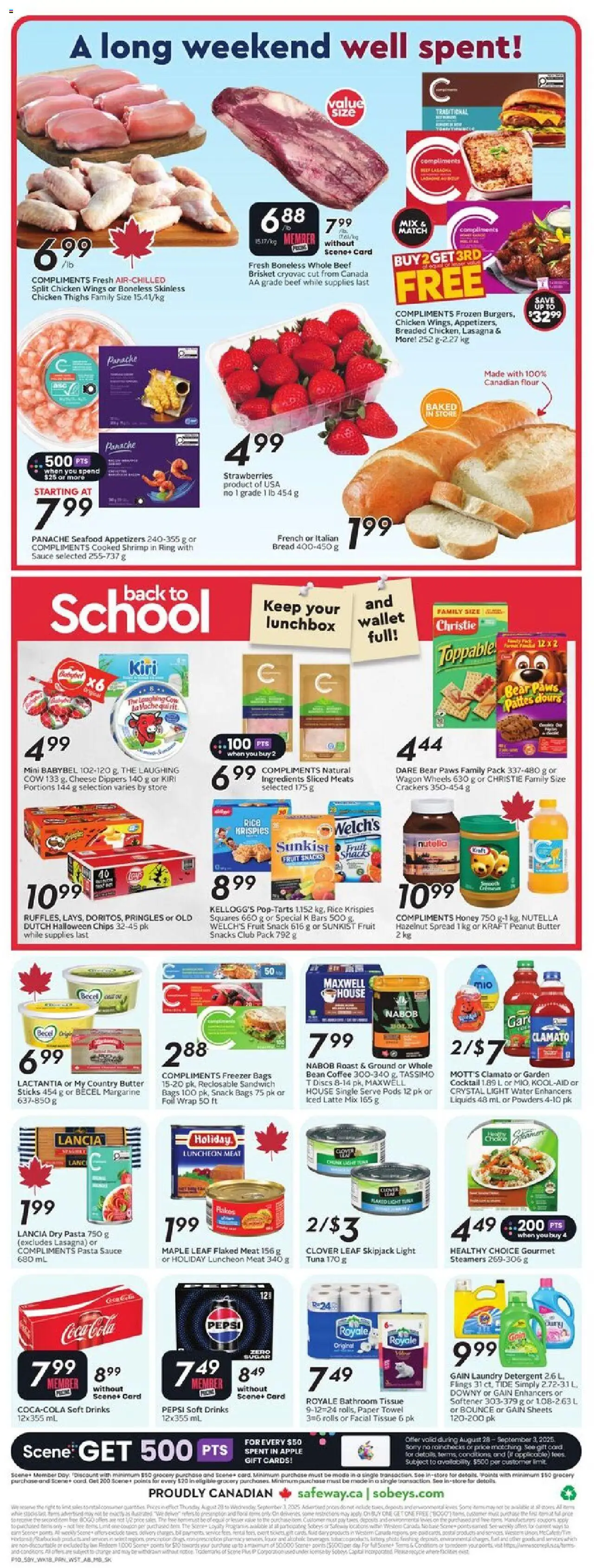 Sobeys flyer valid from Aug 28, 2025 - page number 4