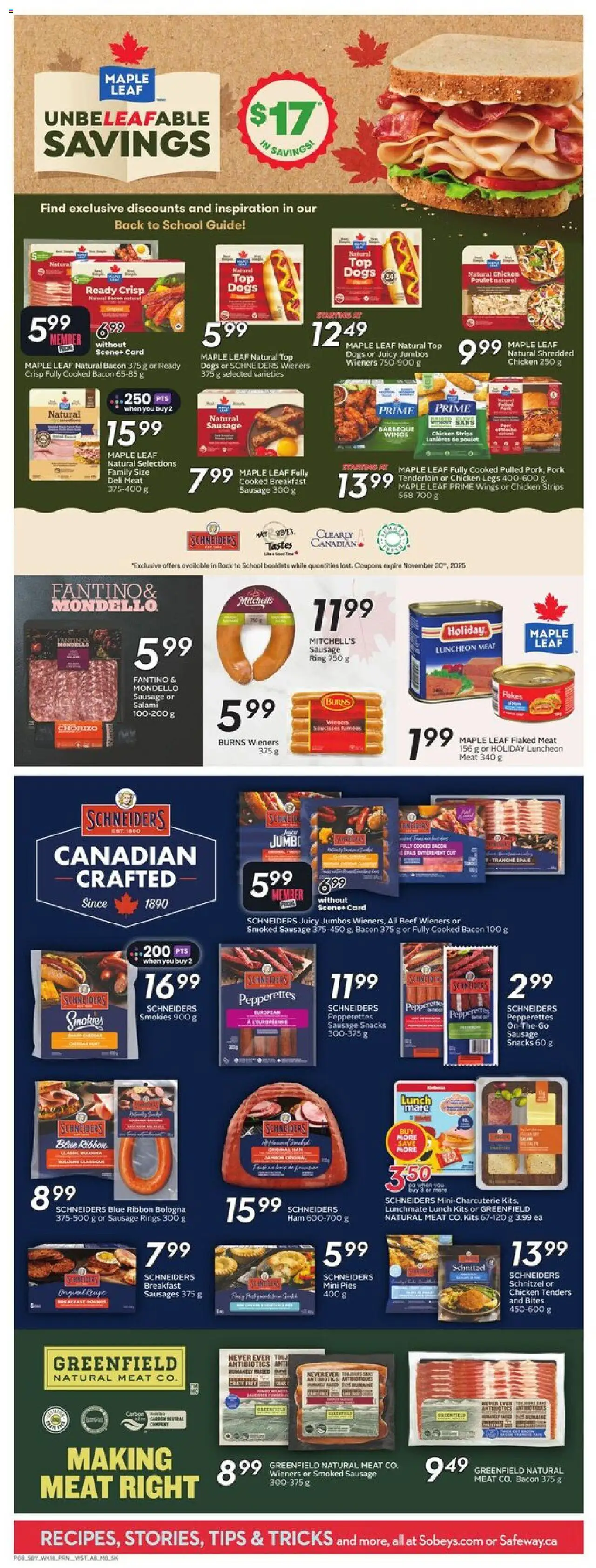 Sobeys flyer valid from Aug 28, 2025 - page number 11