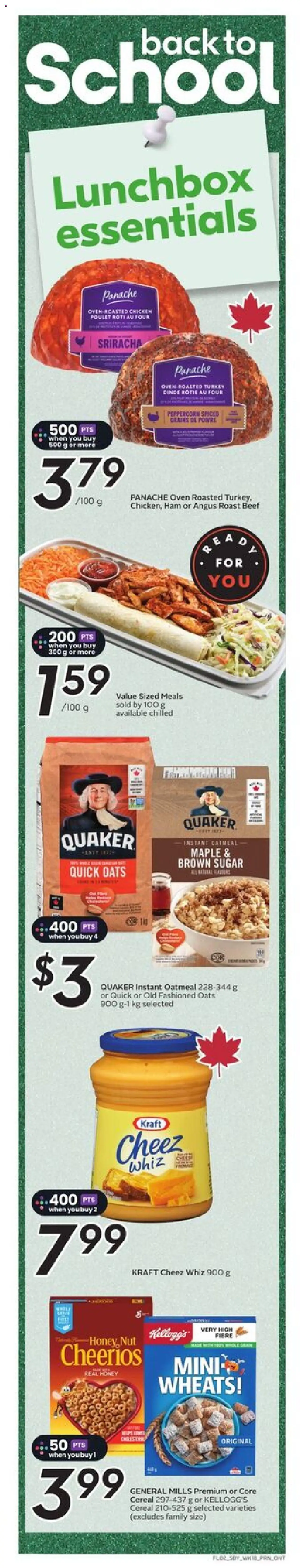 Sobeys flyer valid from Aug 28, 2025 - page number 3