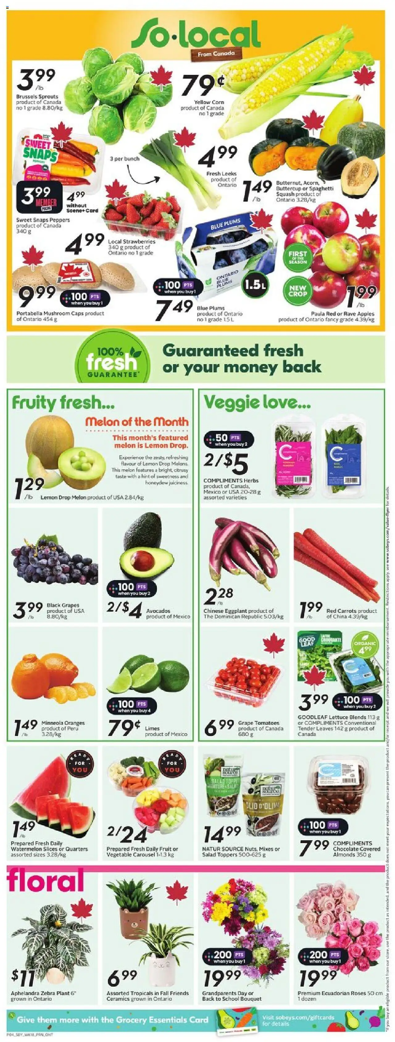 Sobeys flyer valid from Aug 28, 2025 - page number 7