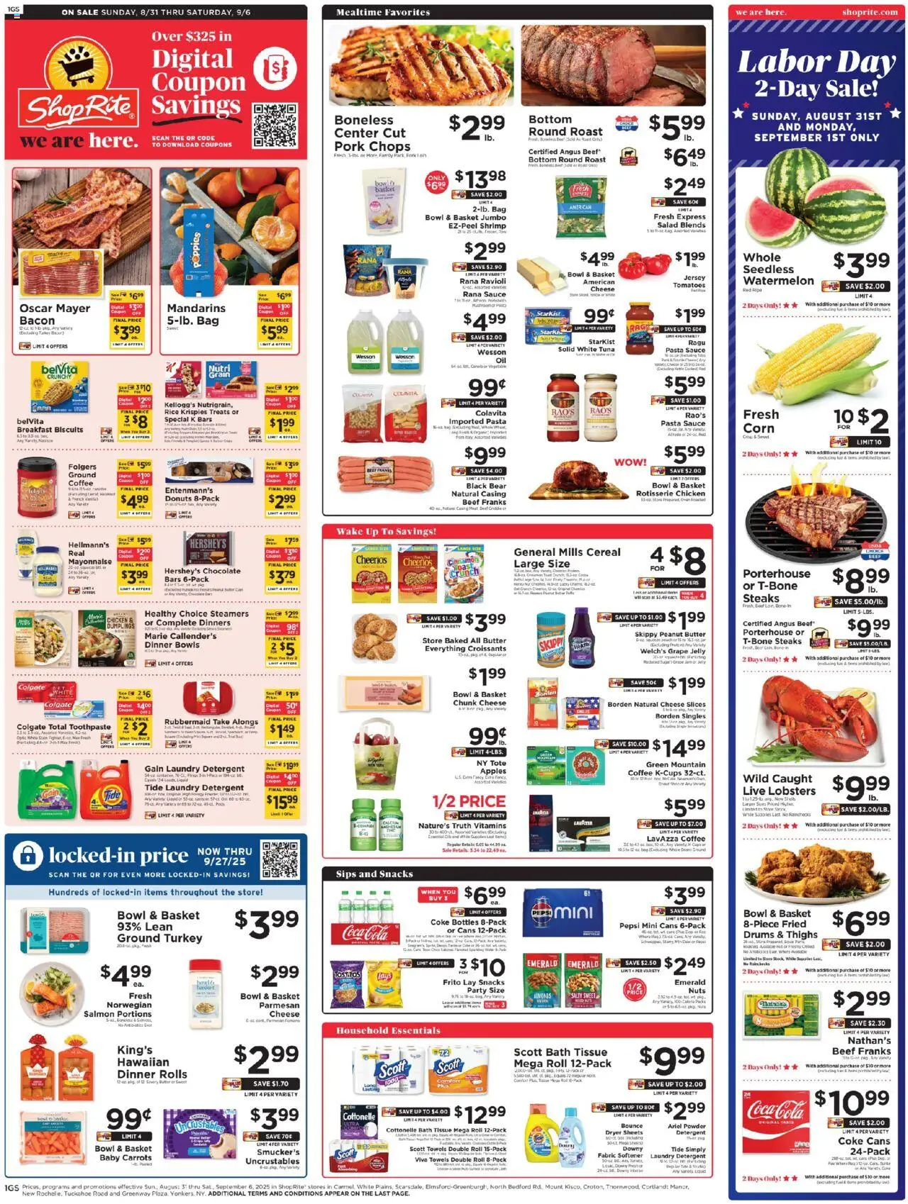 ShopRite Circular from 08/28/2025 >> Weekly Ad, flyer - Page number 2