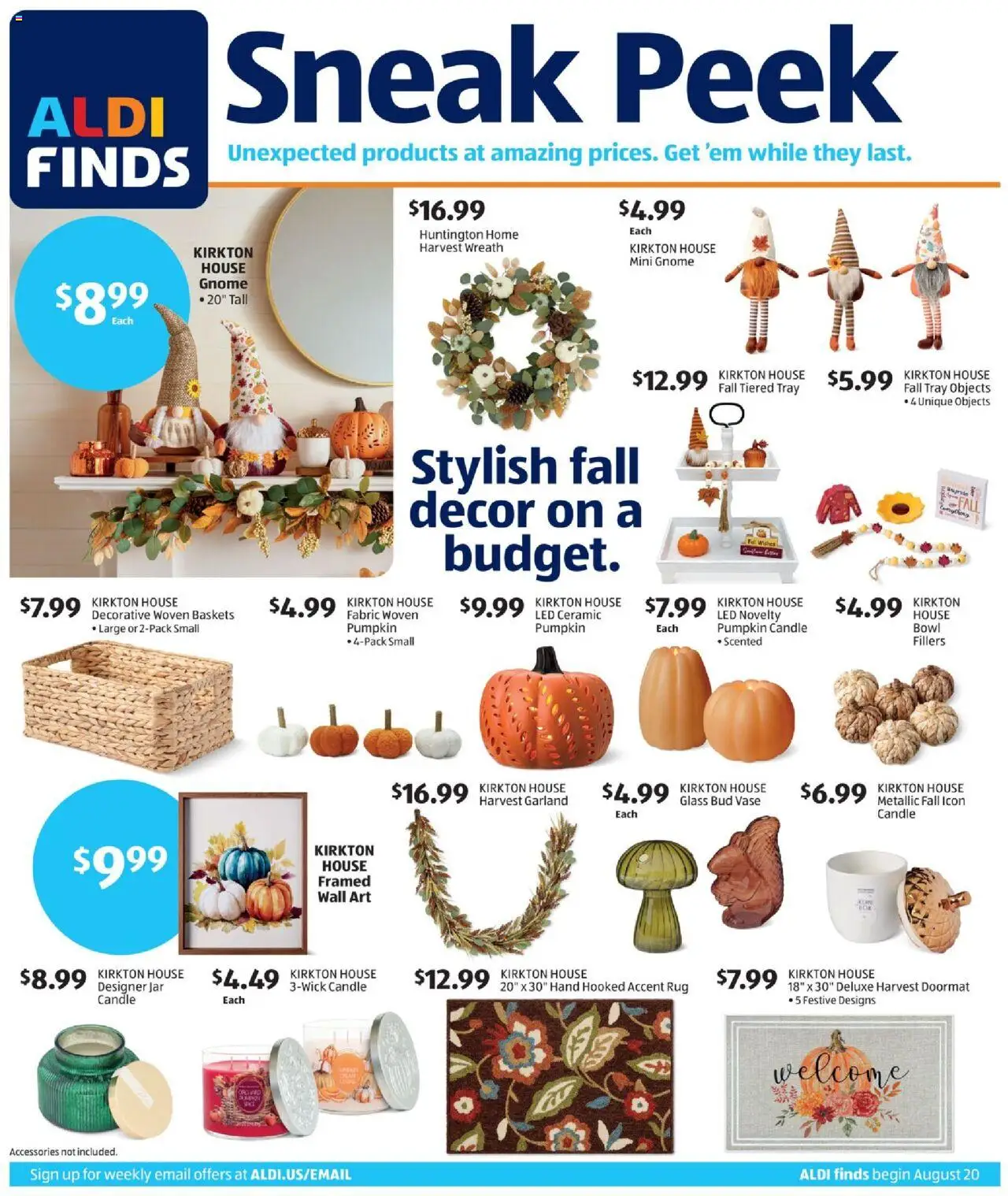 ALDI Weekly Ad from 08/20/2025 🛍️ > Flyer, Sales ad