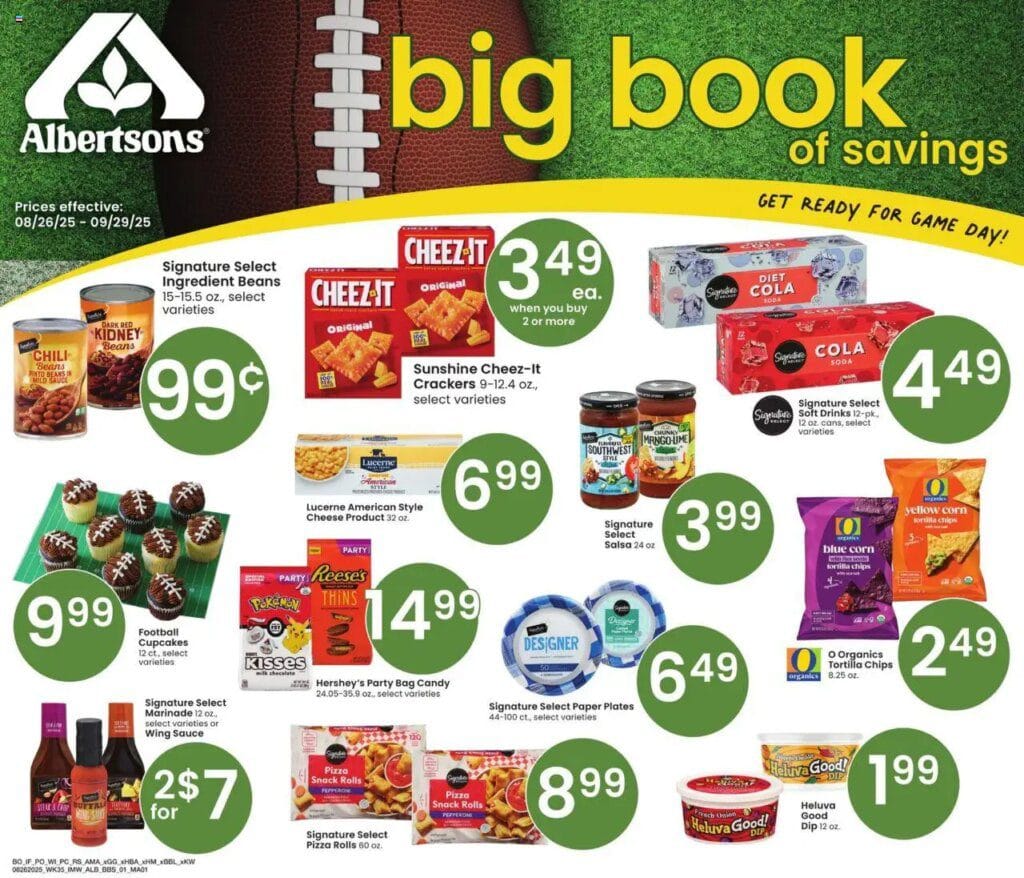 Albertsons Big Book of Savings from 08/26/2025 >> Flyer