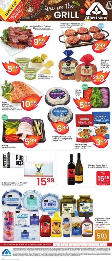 Albertsons Bonus Online Savings from 08/20/2025 >> Flyer