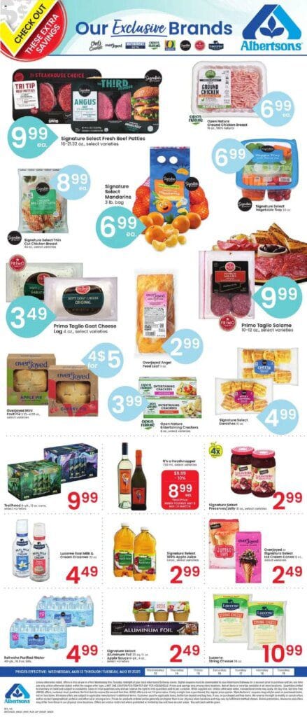 Albertsons Specialty Publication from 08/13/2025 >> Flyer