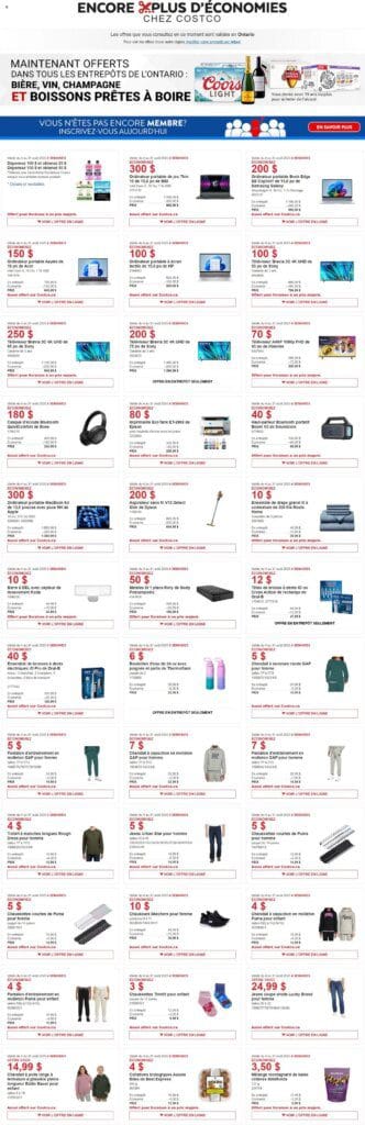 Costco Flyer This Week Monday 04 August 8 Costco weekly flyer starting Aug 4, 2025 ⭐️