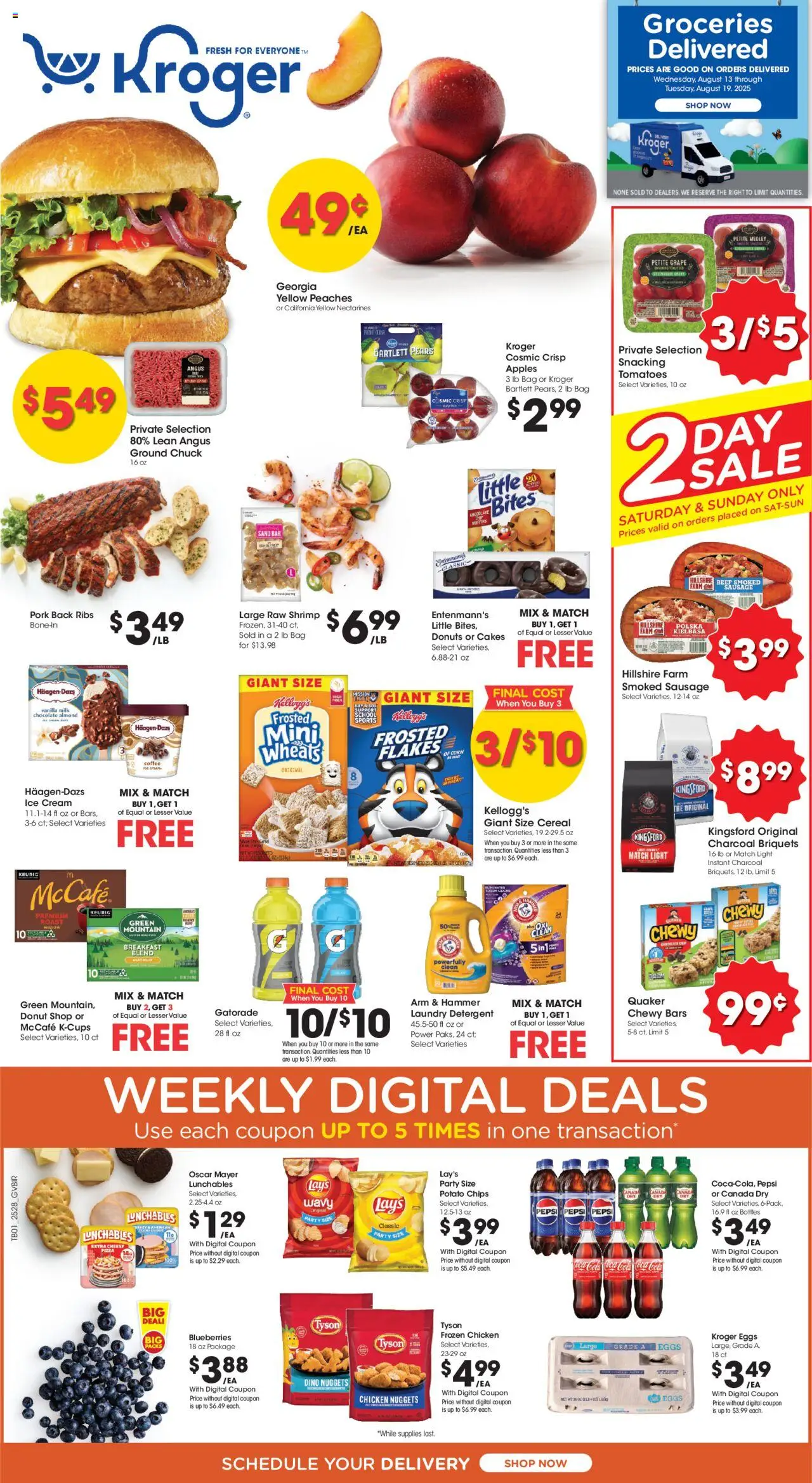Kroger Weekly ads from 08/13/2025 >> Ad for next week - Page number 1