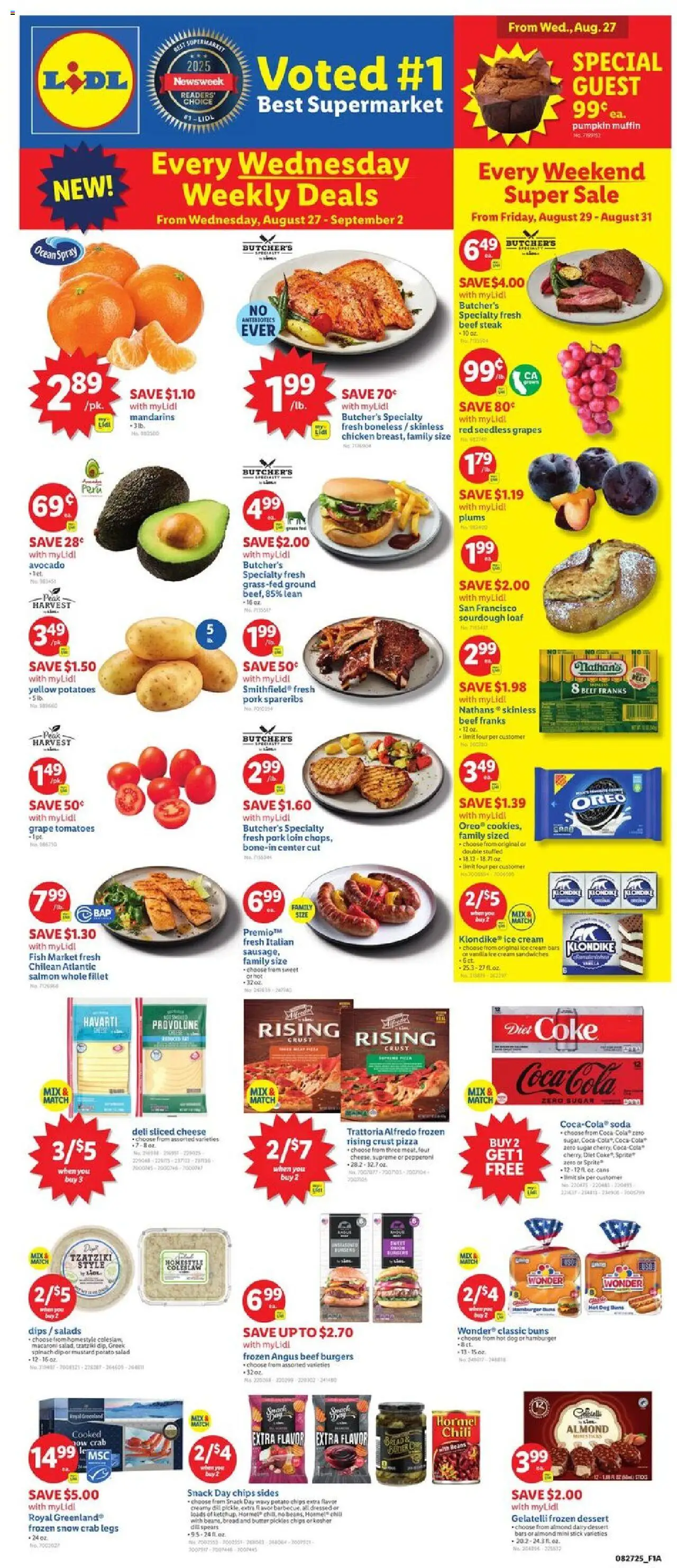 Lidl Weekly Ad - DC from 08/29/2025 - Circular, Weekly flyer - Page number 1