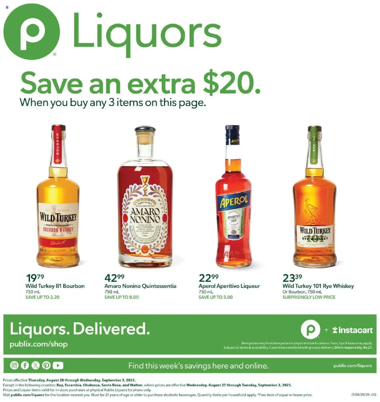 PUBLIX Weekly ad from 08/28/2025 >> Ad this week, Flyer
