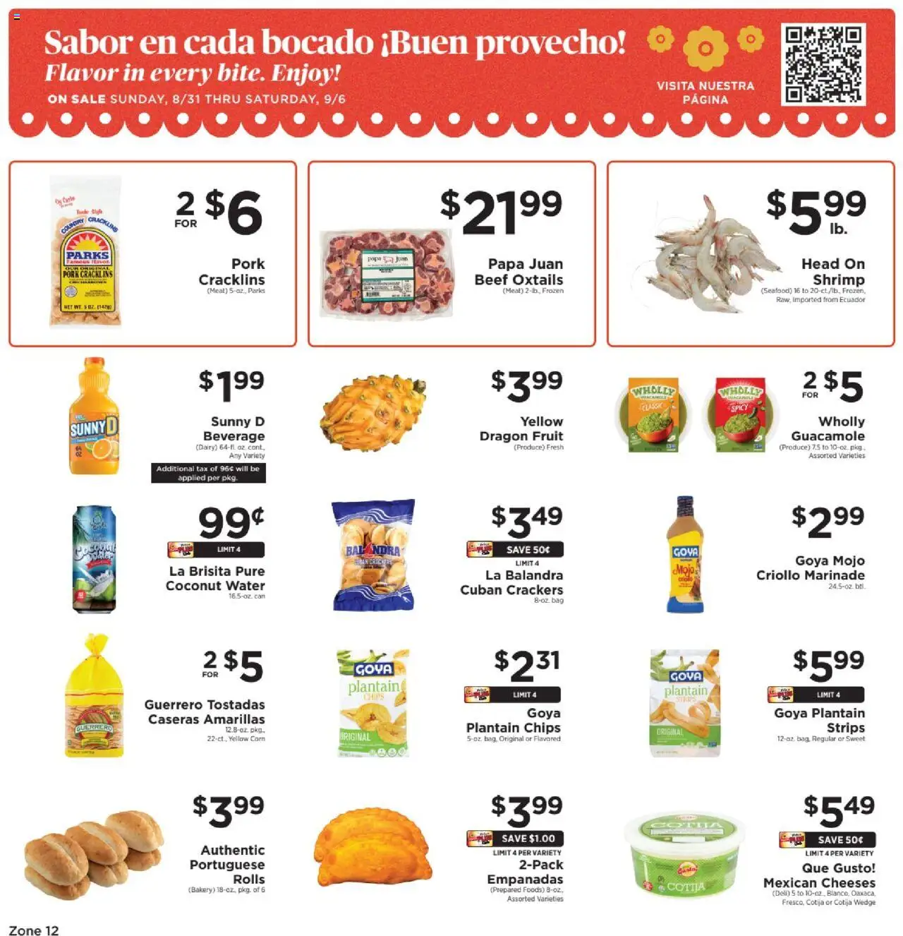 ShopRite Circular from 08/28/2025 >> Weekly Ad, flyer - Page number 1