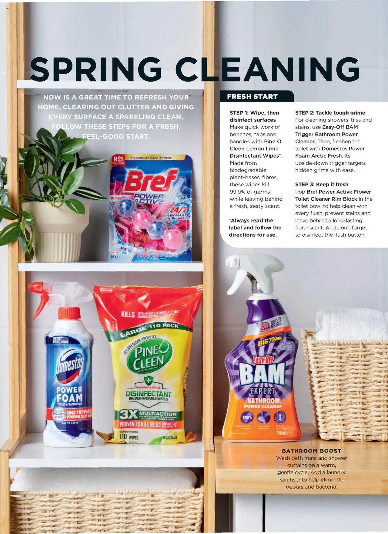 Coles catalogue - valid from 04.09.2025 | Page: 134 | Products: Bath, Floral, Household, Lemon
