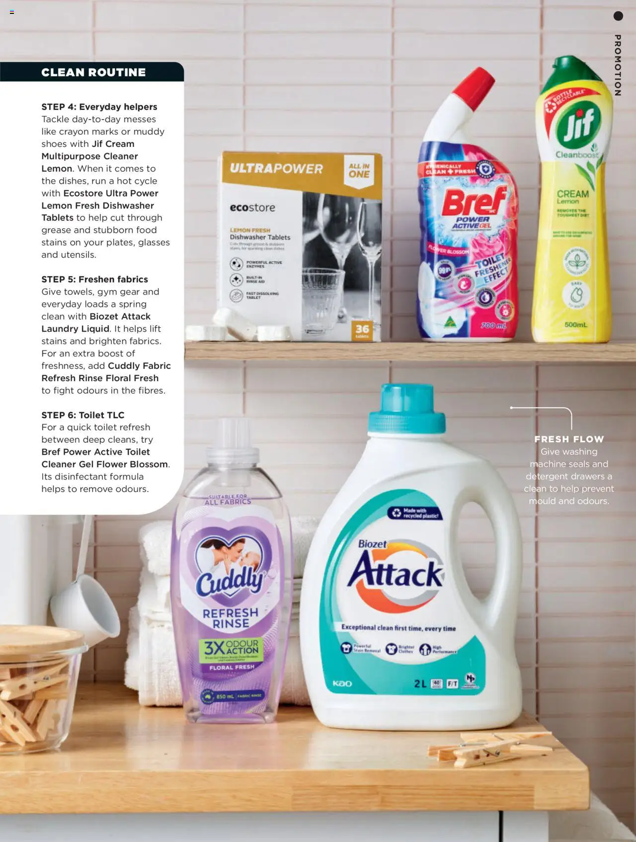 Coles catalogue - valid from 04.09.2025 | Page: 135 | Products: Dishwasher tablets, Cream, Lemon, Multipurpose