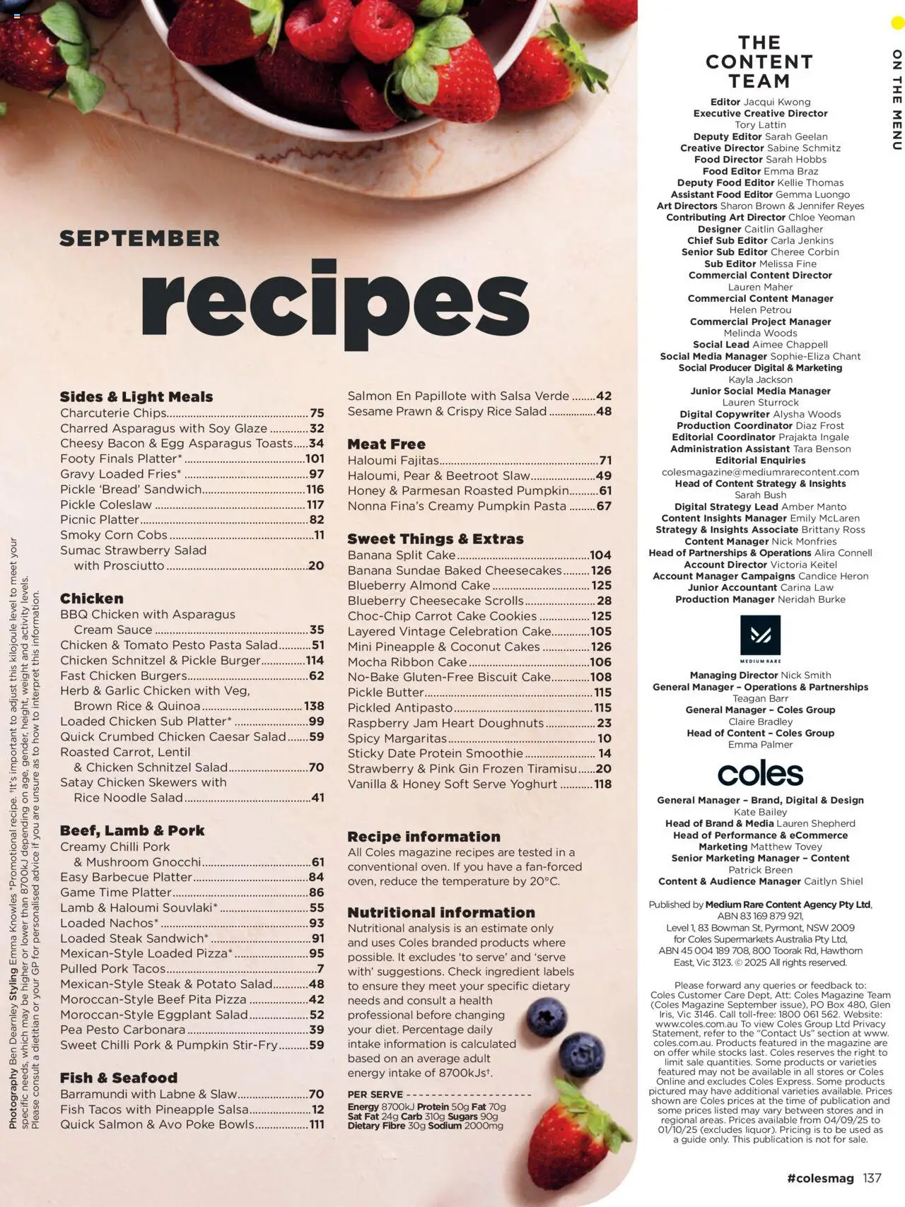 Coles catalogue - valid from 04.09.2025 | Page: 137 | Products: Rice, Beef, Salsa, Eggplant