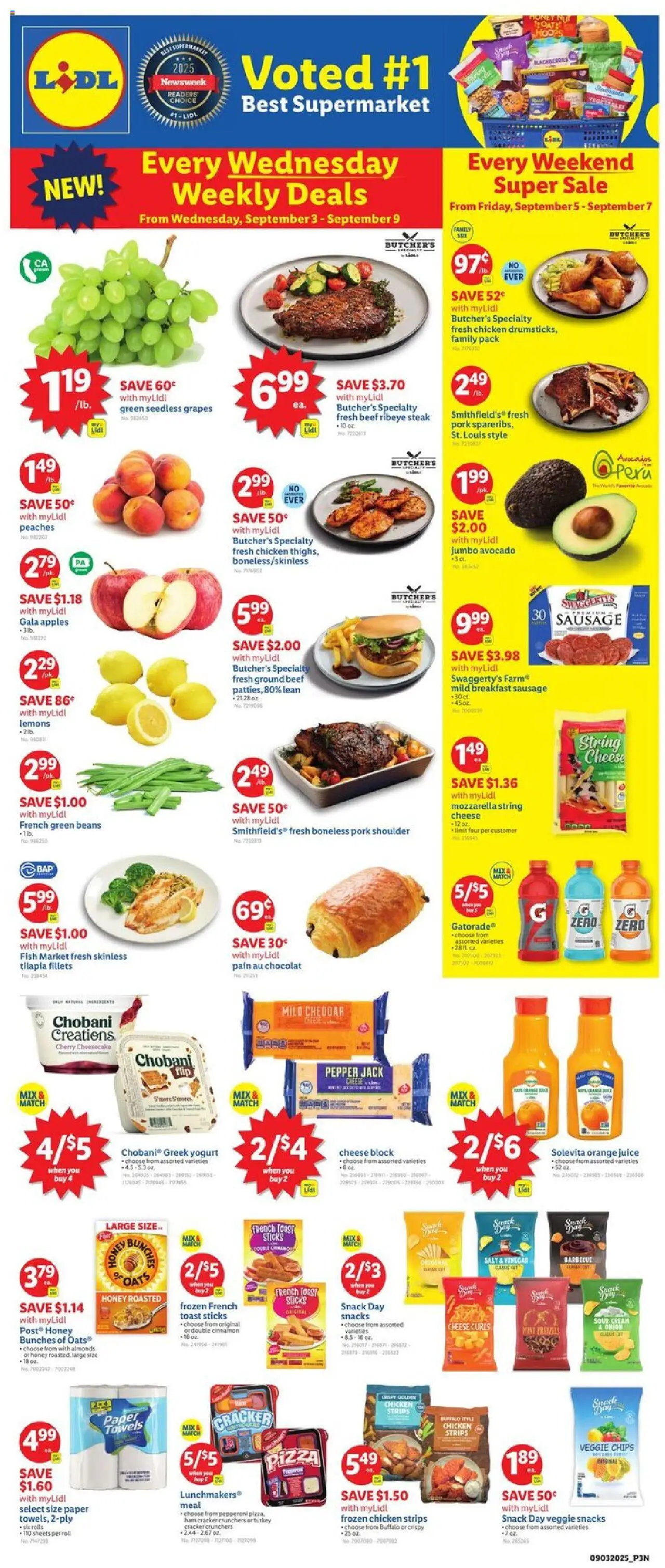 Lidl Weekly Ad - NJ from 09/03/2025 - Circular, Weekly flyer - Page number 2