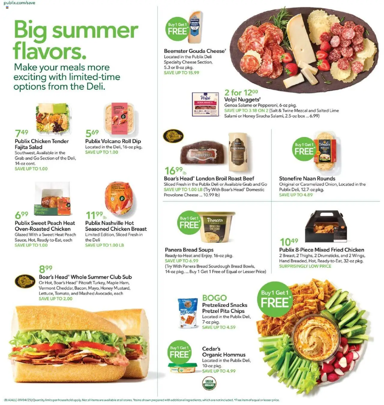 Publix Weekly ad from (09/03/2025) - Ad this week, Flyer - Page number 8