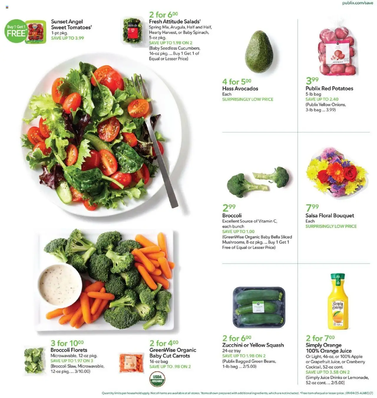 Publix Weekly ad from (09/03/2025) - Ad this week, Flyer - Page number 7