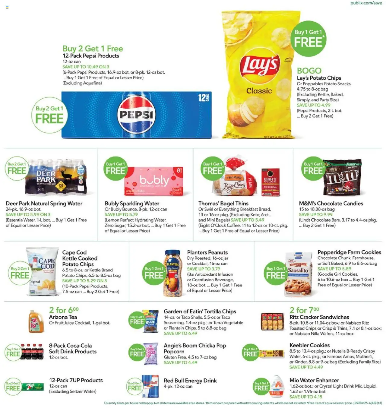 Publix Weekly ad from (09/03/2025) - Ad this week, Flyer - Page number 13