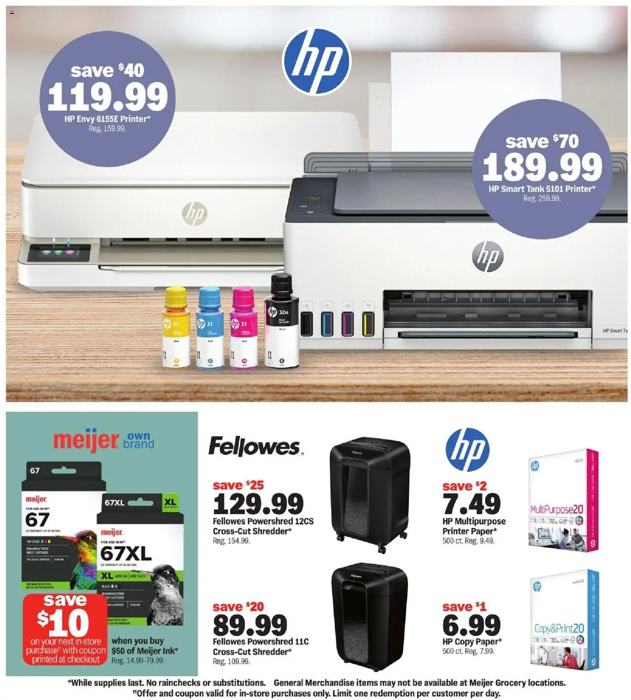 MEIJER AD from 09/03/2025 - Pullout GM - MI - PREVIEW - Page number 6