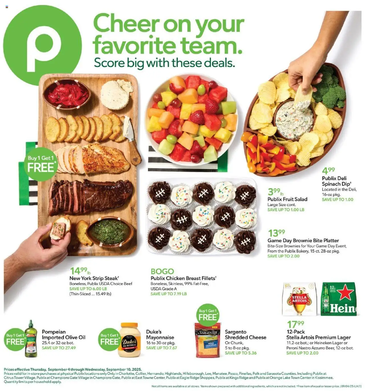 Publix Weekly ad from (09/04/2025) - Ad this week, Flyer - Page number 1
