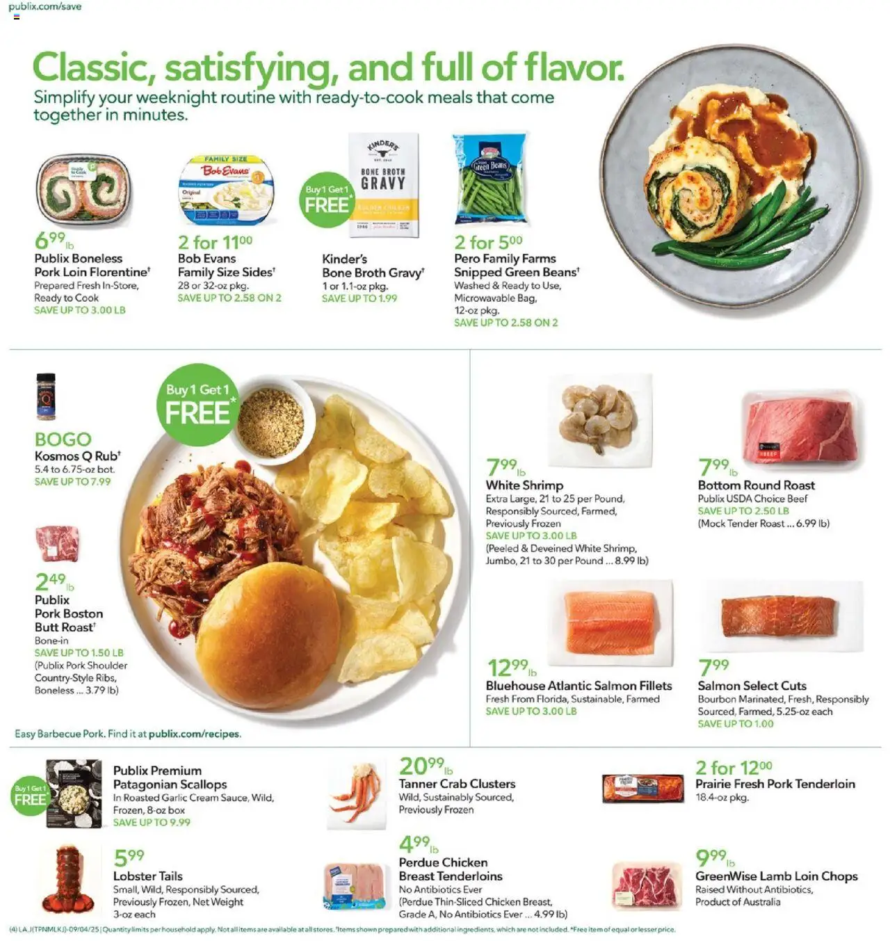 Publix Weekly ad from (09/04/2025) - Ad this week, Flyer - Page number 4
