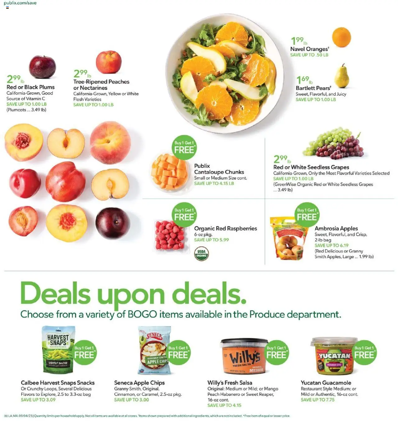 Publix Weekly ad from (09/04/2025) - Ad this week, Flyer - Page number 6