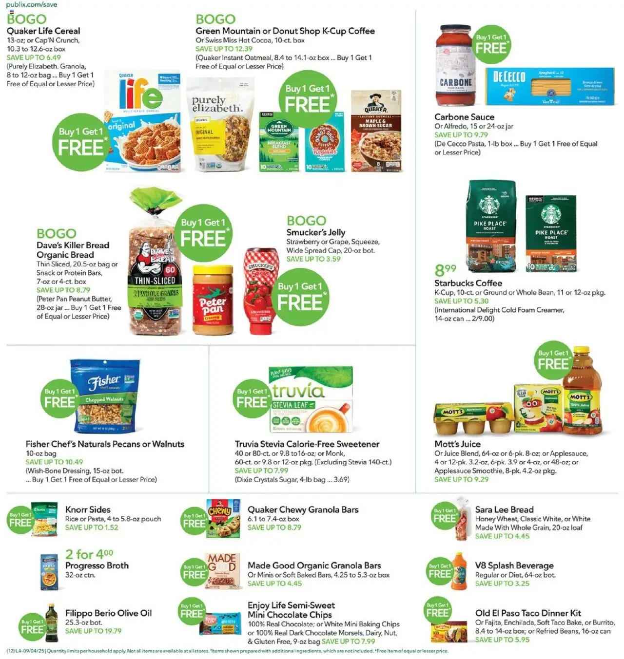 Publix Weekly ad from (09/04/2025) - Ad this week, Flyer - Page number 12