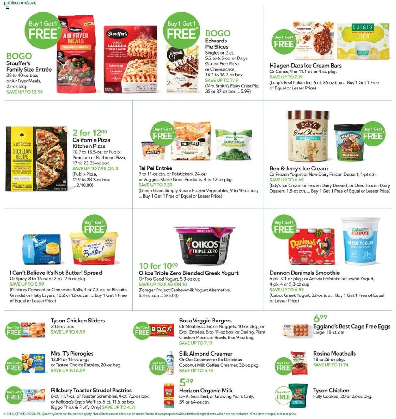 Publix Weekly ad from (09/04/2025) - Ad this week, Flyer - Page number 14