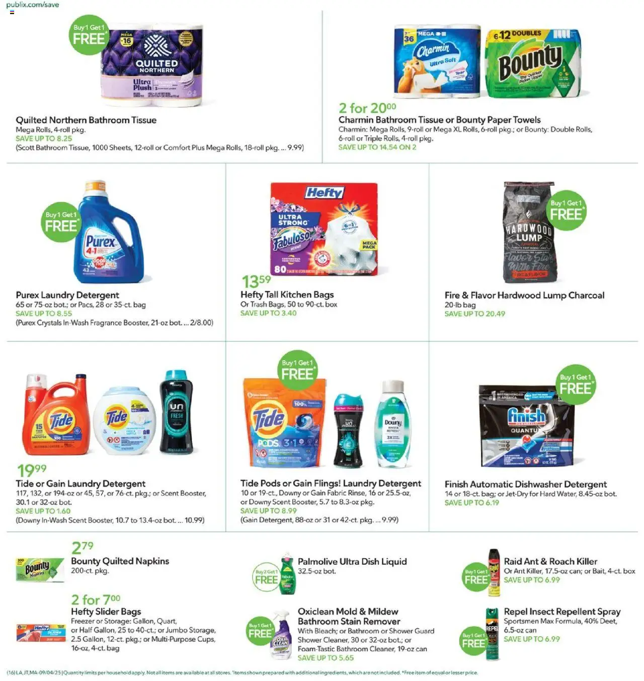 Publix Weekly ad from (09/04/2025) - Ad this week, Flyer - Page number 16