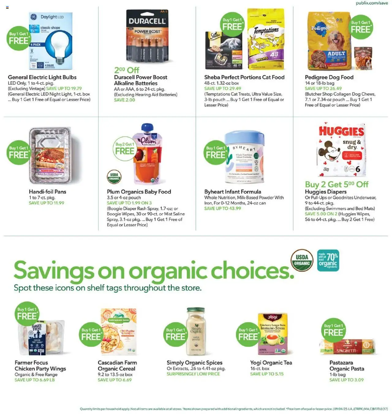 Publix Weekly ad from (09/04/2025) - Ad this week, Flyer - Page number 17