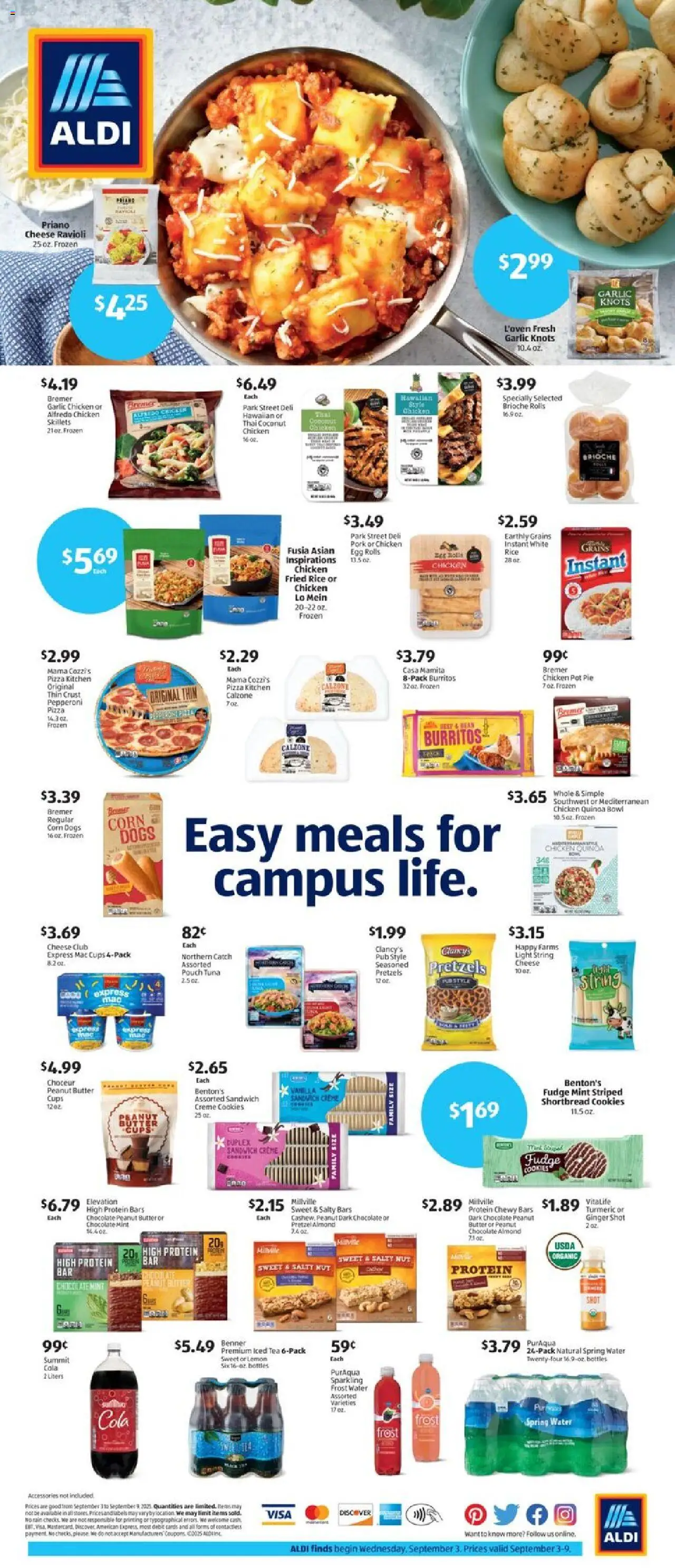 Aldi Weekly Ad from 09/03/2025 - Flyer, Sales ad - Page number 3