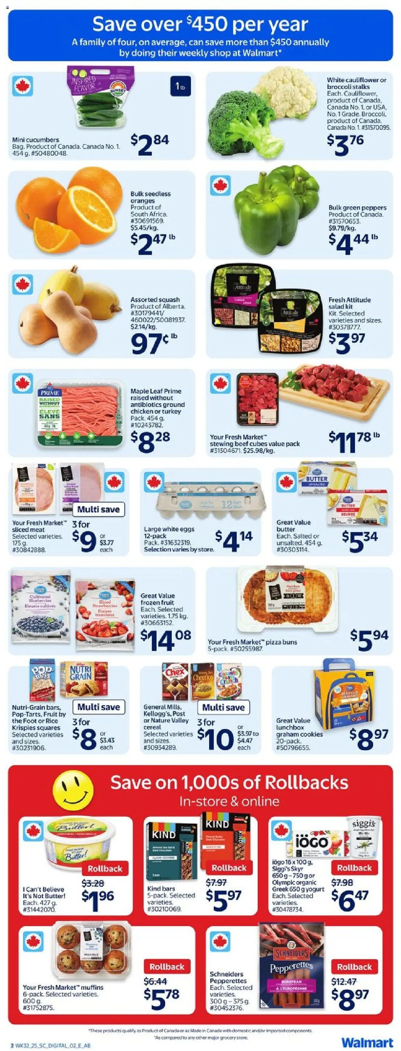 Walmart flyer valid from Sep 04, 2025 - page number 3