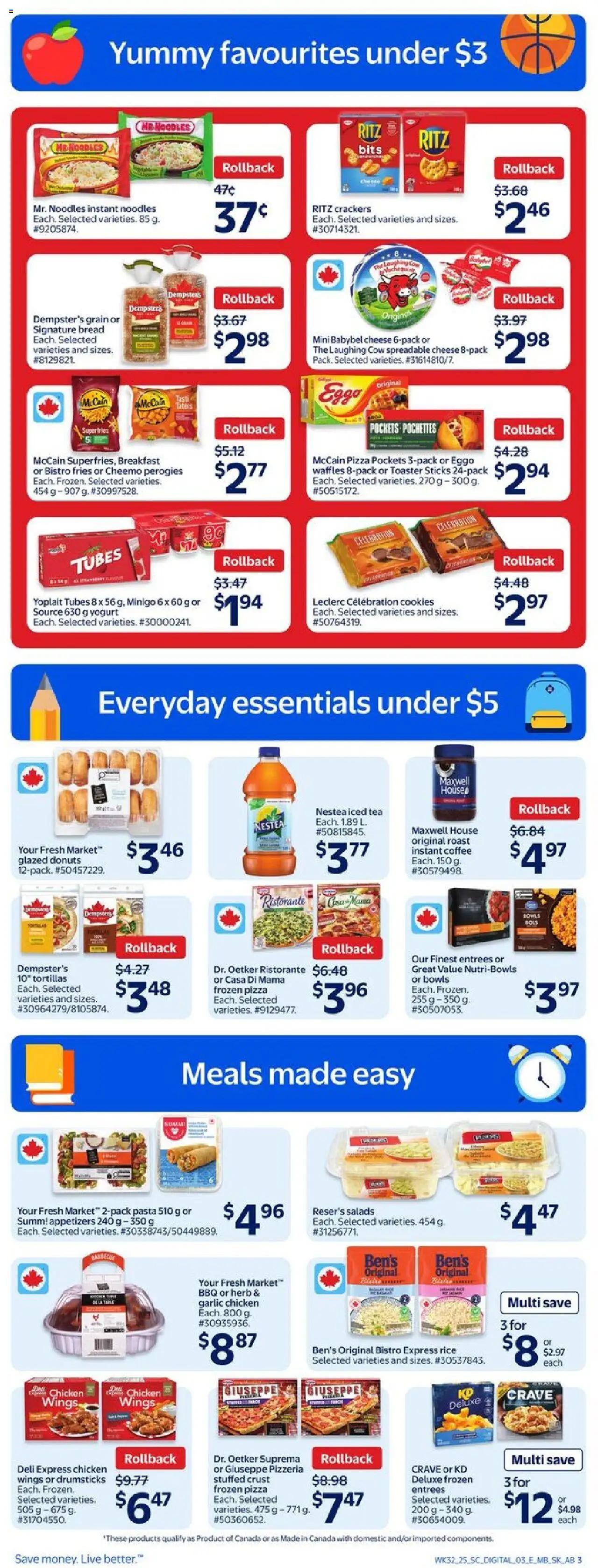 Walmart flyer valid from Sep 04, 2025 - page number 4
