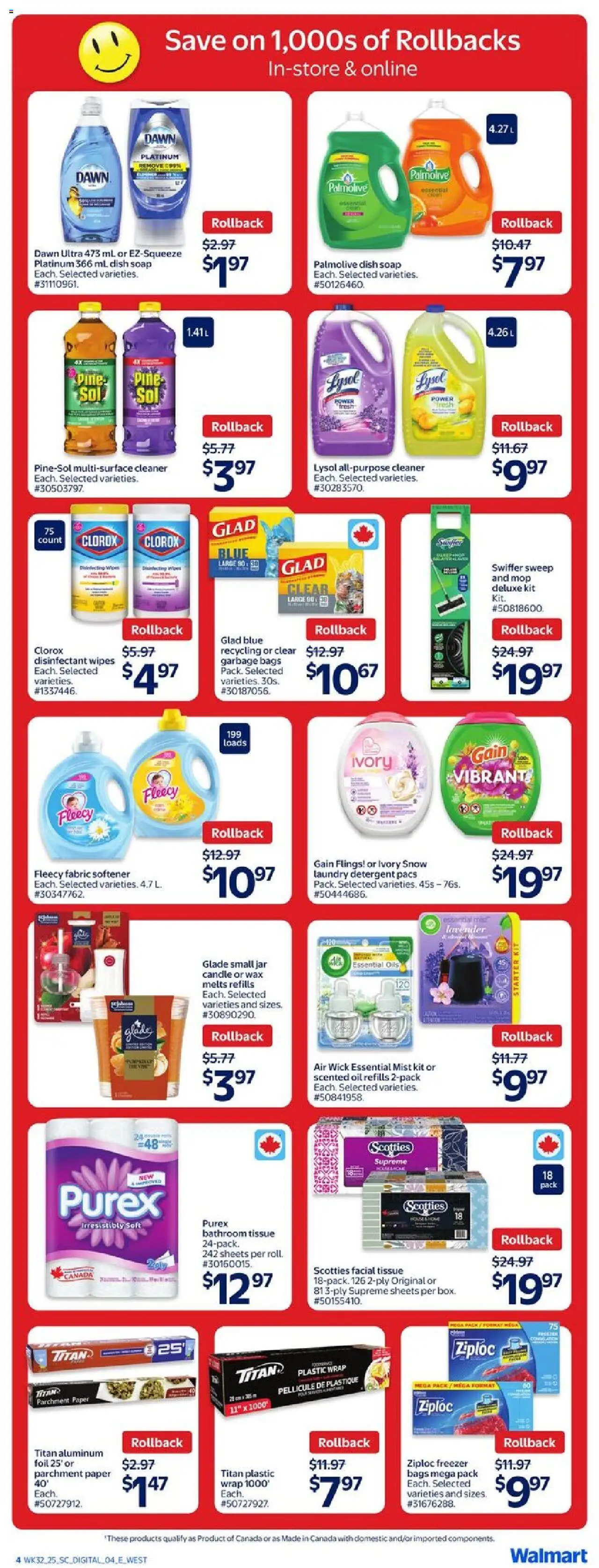 Walmart flyer valid from Sep 04, 2025 - page number 7